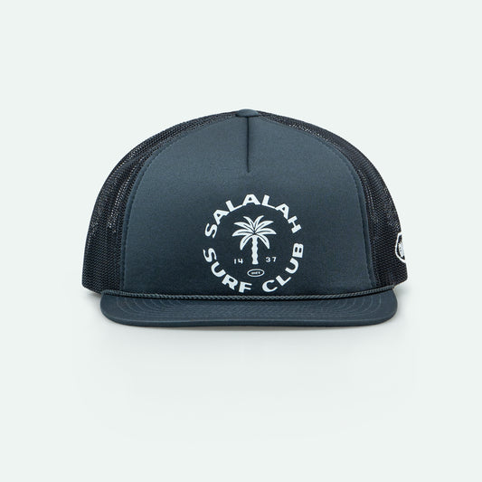 Salalah Surf Club midnight foam trucker hat, Gulf culture cap by One8