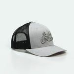 كفو Kafoo One8 Hat :  trucker cap with bold Arabic lettering, symbolizing Gulf pride and respect