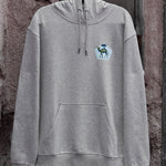 Camel Racing Club Skeleton Hoodie - One8 - Vintage Arabian Streetwear