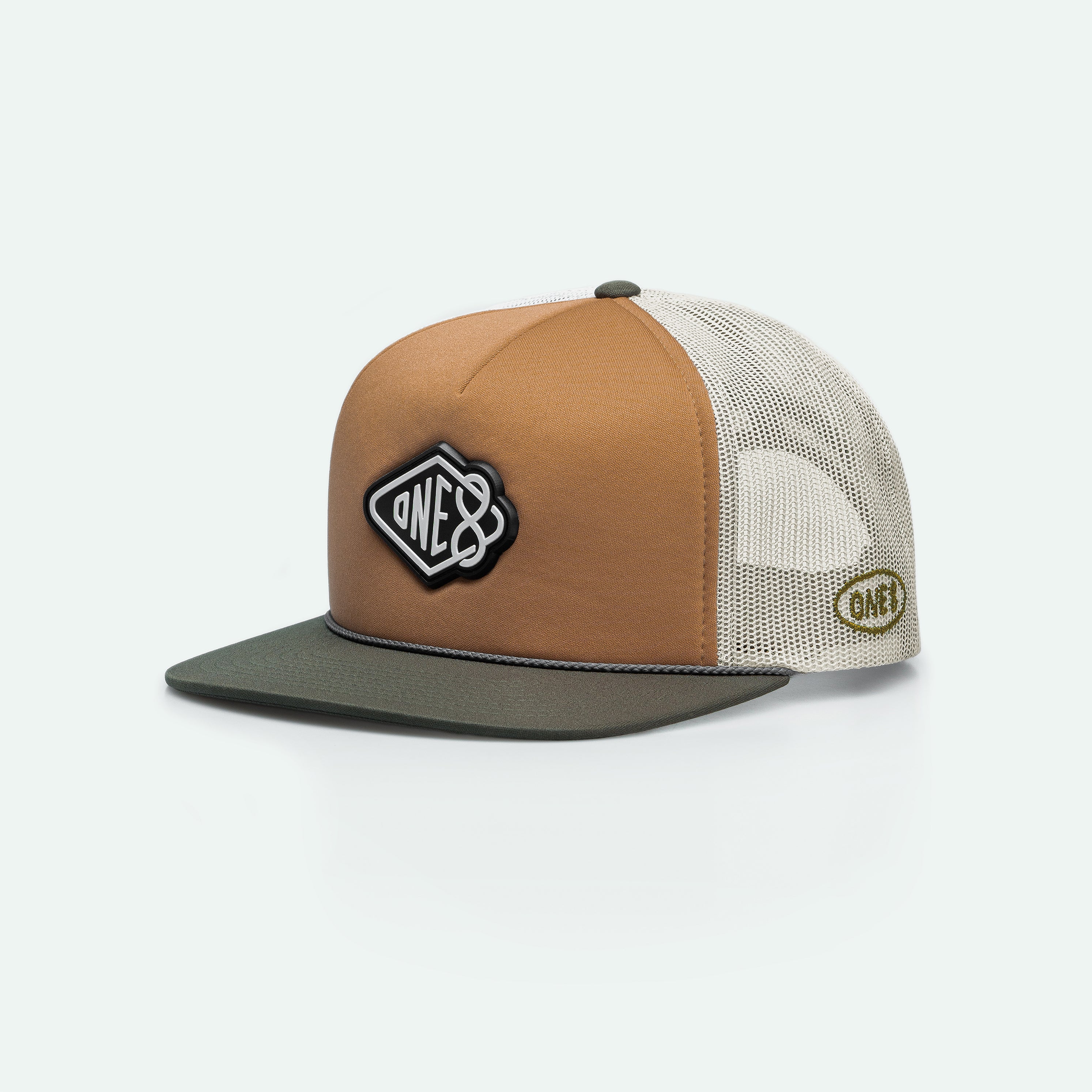 One8 Golden Sands - Foam Trucker Hat - One8 - Vintage Arabian Streetwear