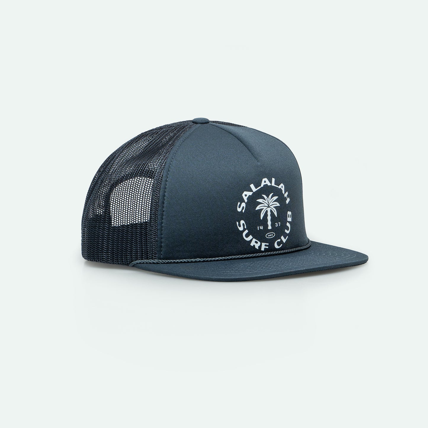 Salalah Surf Club midnight foam trucker hat, Gulf culture cap by One8