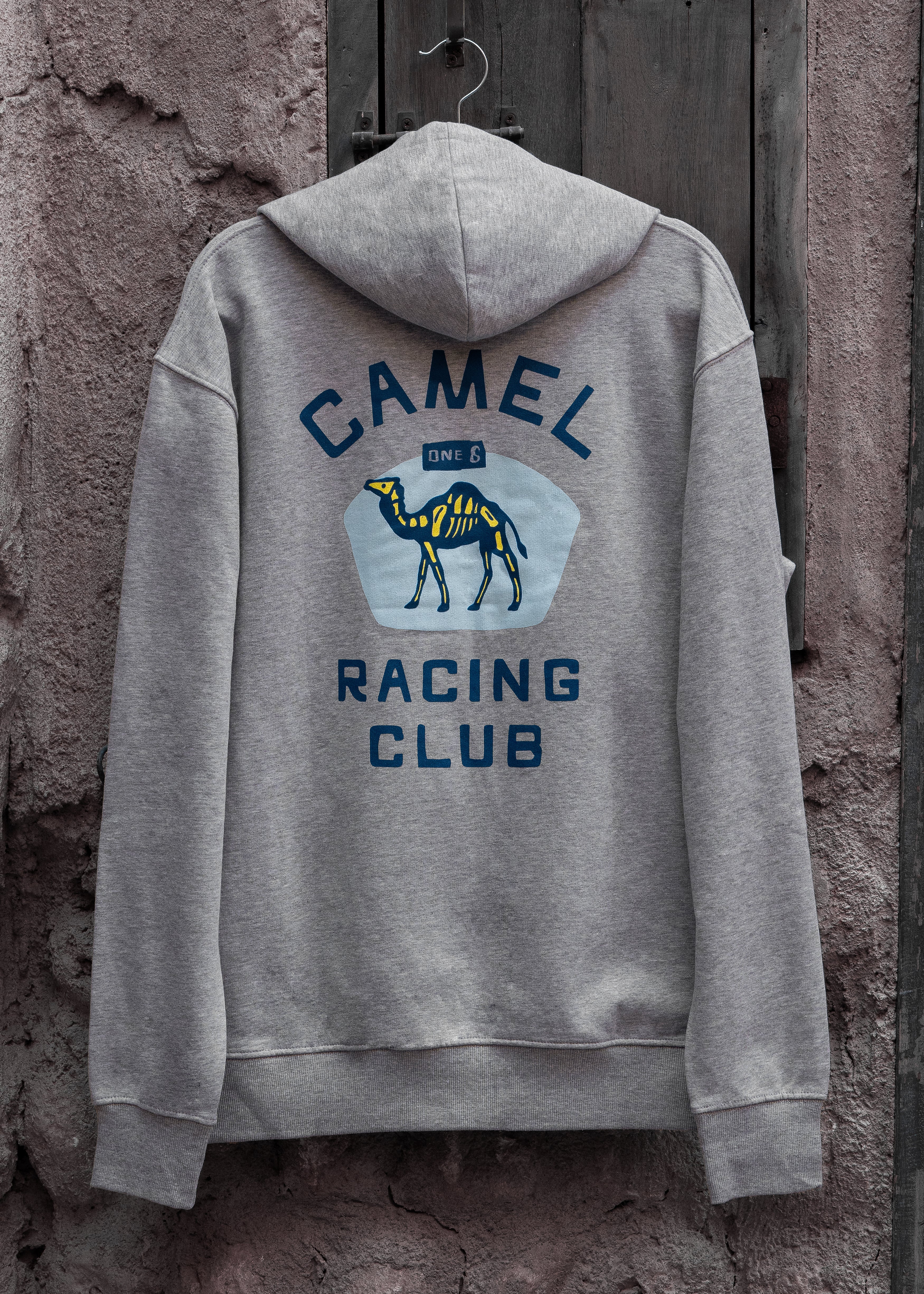 Camel Racing Club Skeleton Hoodie - One8 - Vintage Arabian Streetwear