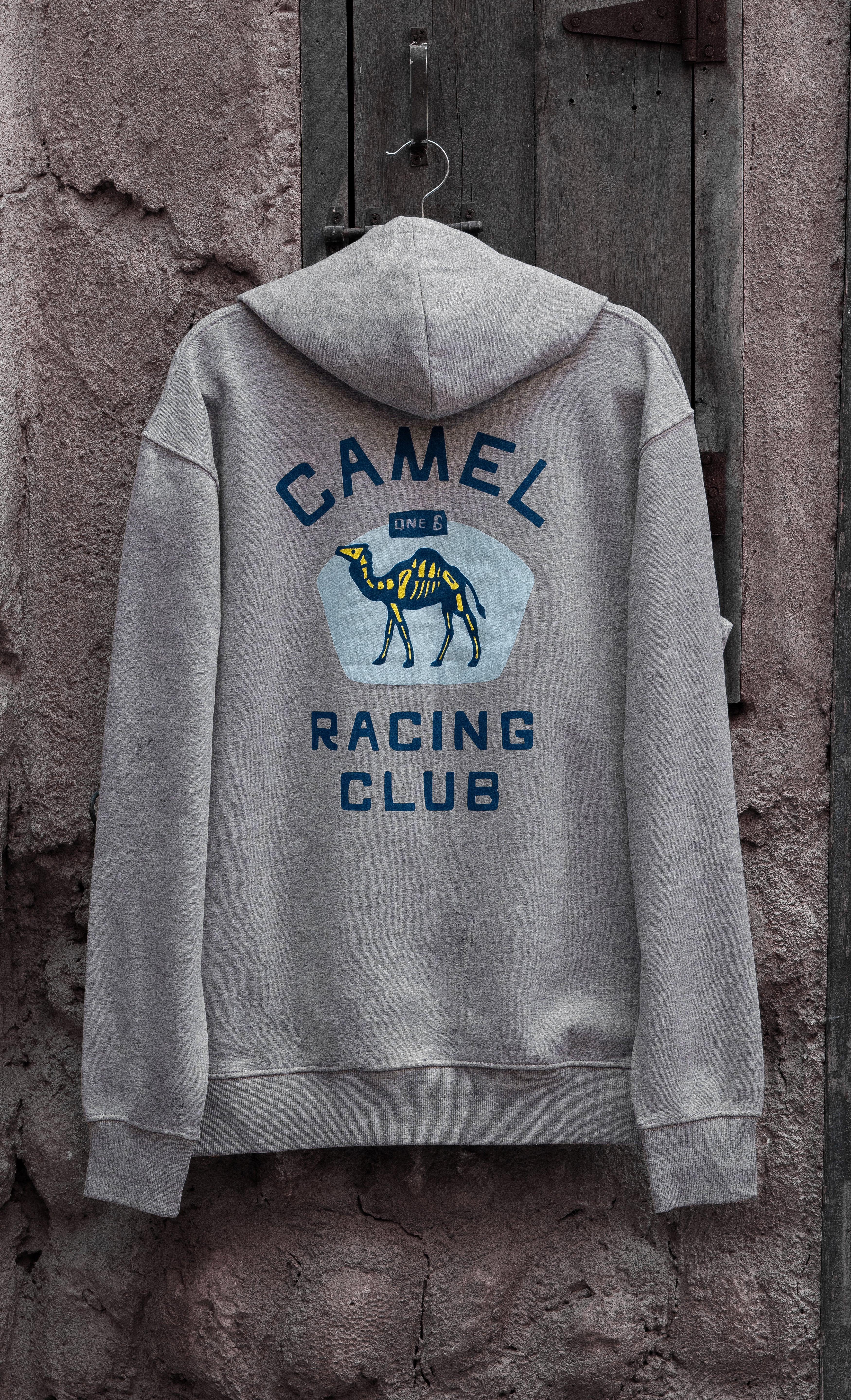 Camel Racing Club Skeleton Hoodie - One8 - Vintage Arabian Streetwear