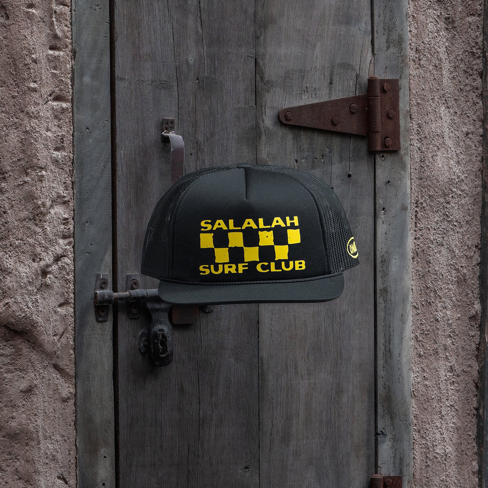 Salalah Surf Club Racing - Foam Trucker Hat - One8 - Vintage Arabian Streetwear