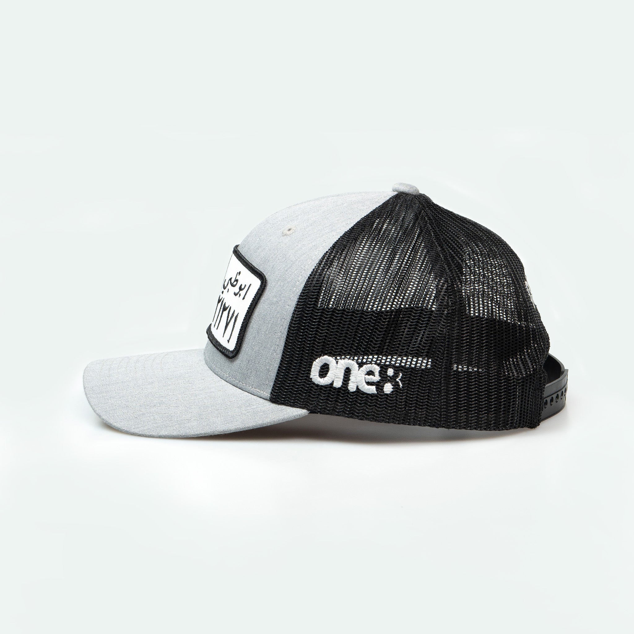 Abu Dhabi hat, trucker hat, One8 hat, كاب ابو ظبي، كاب اماراتي
