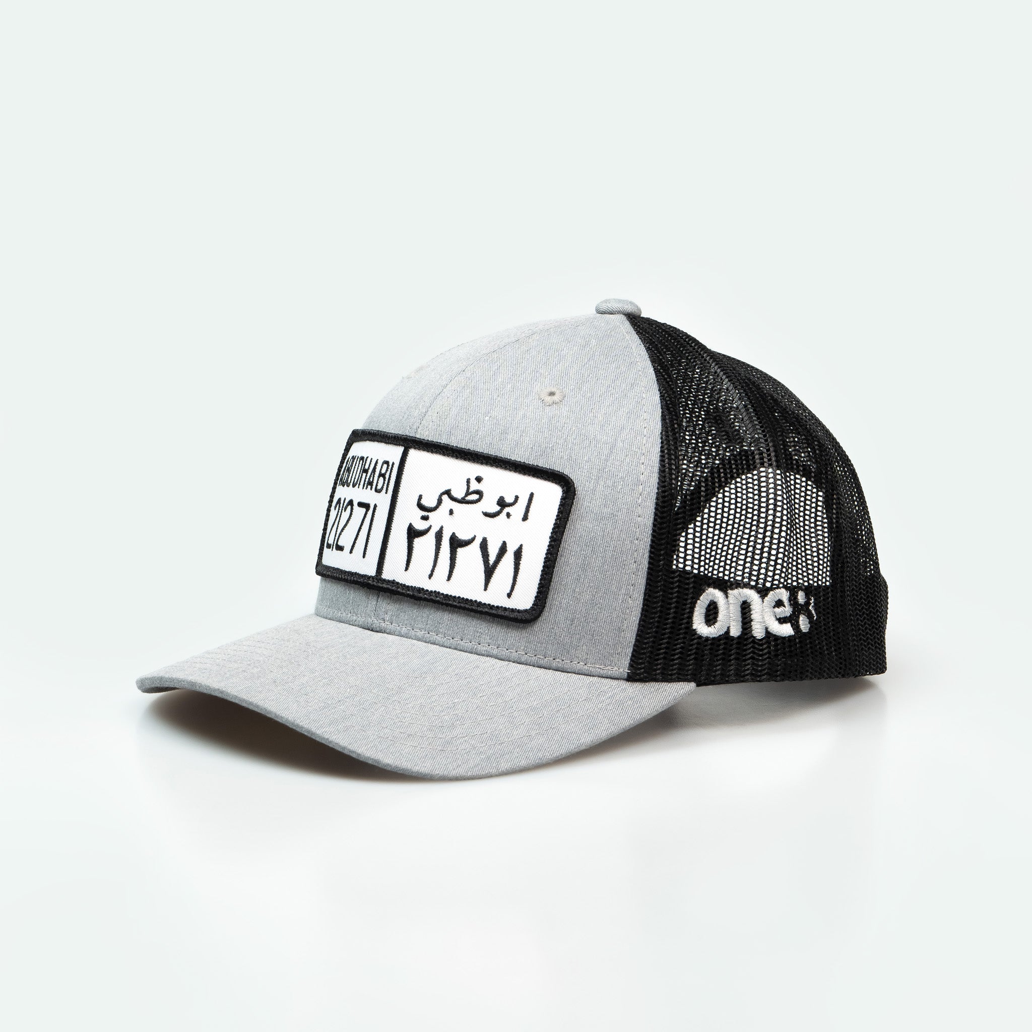 Abu Dhabi hat, trucker hat, One8 hat, كاب ابو ظبي، كاب اماراتي