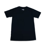 Emirati T-Shirt black unisex T-shirt with bold Arabic calligraphy عيال زايد celebrating the UAE