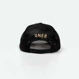 Al Namoos - Curved Brim Meshback Trucker Hat - One8 Hat- Arabic Streetwear كاب الناموس