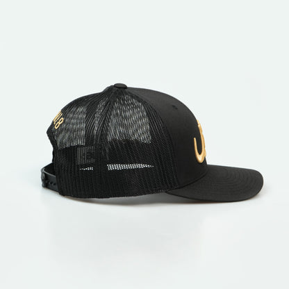 Al Namoos - Curved Brim Meshback Trucker Hat - One8 Hat- Arabic Streetwear كاب الناموس