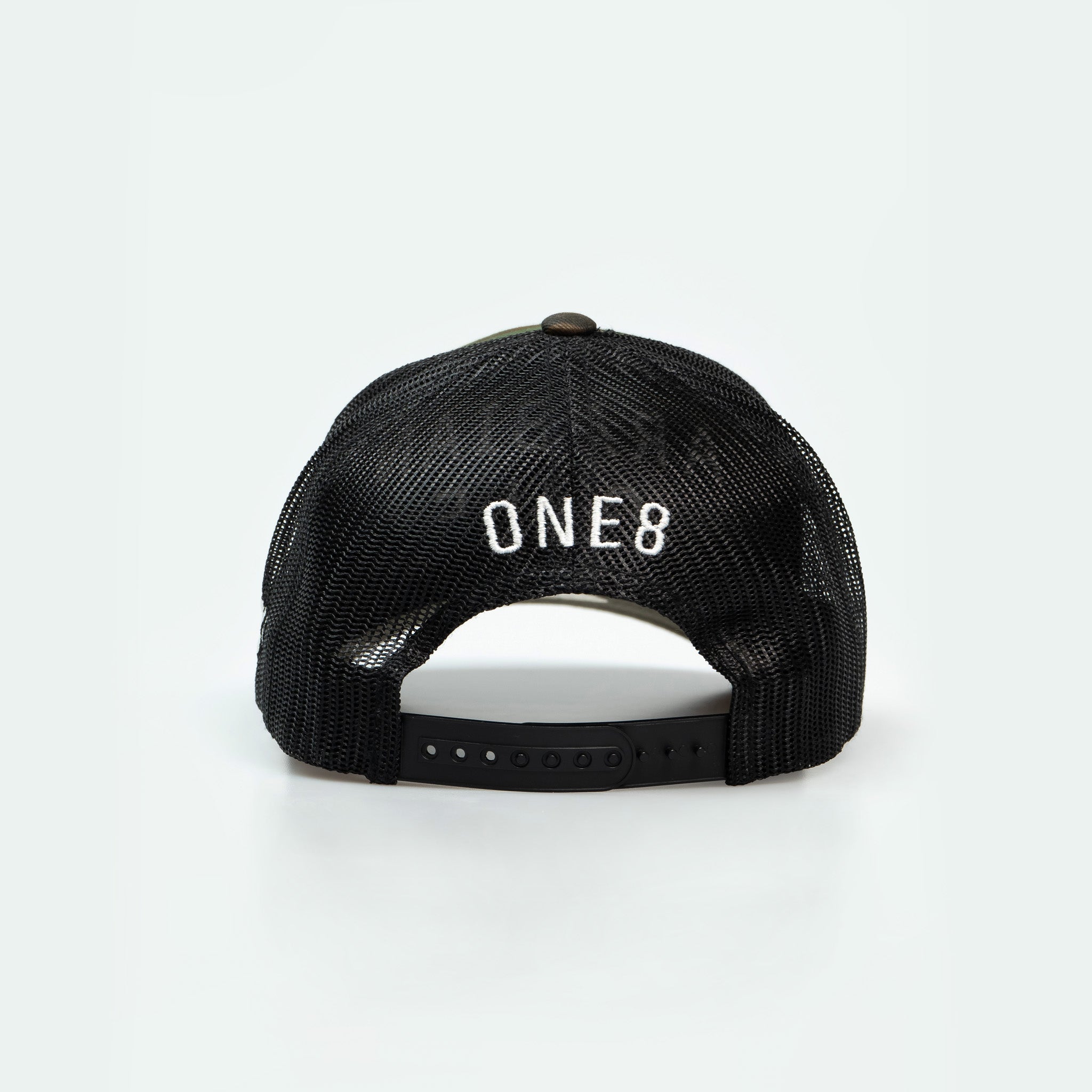 Arabian Gulf - Curved Brim Meshback Trucker Hat - Dubai - One8 Hat- Arabic Streetwear Arabic Hat
