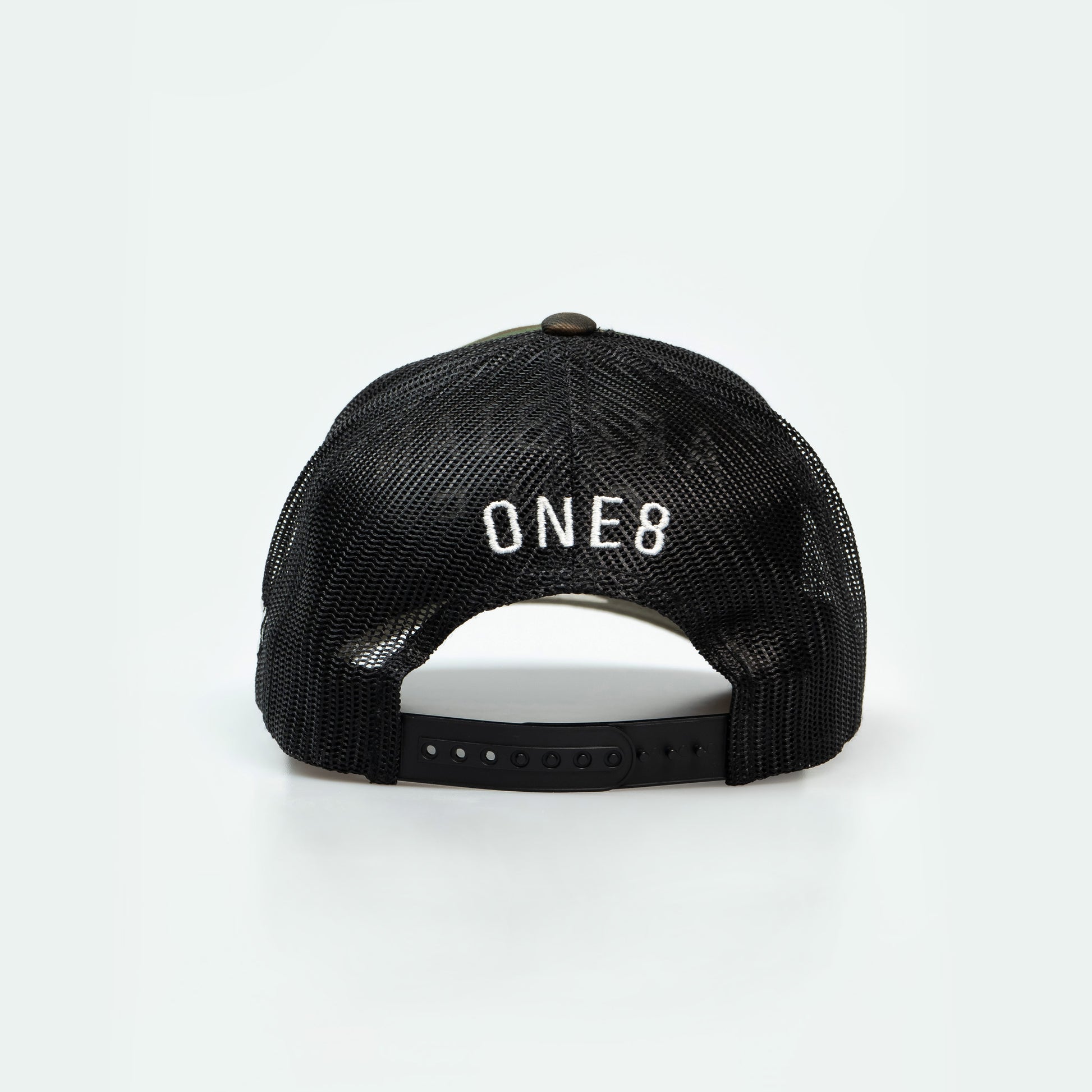 Arabian Gulf - Curved Brim Meshback Trucker Hat - Dubai - One8 Hat- Arabic Streetwear Arabic Hat
