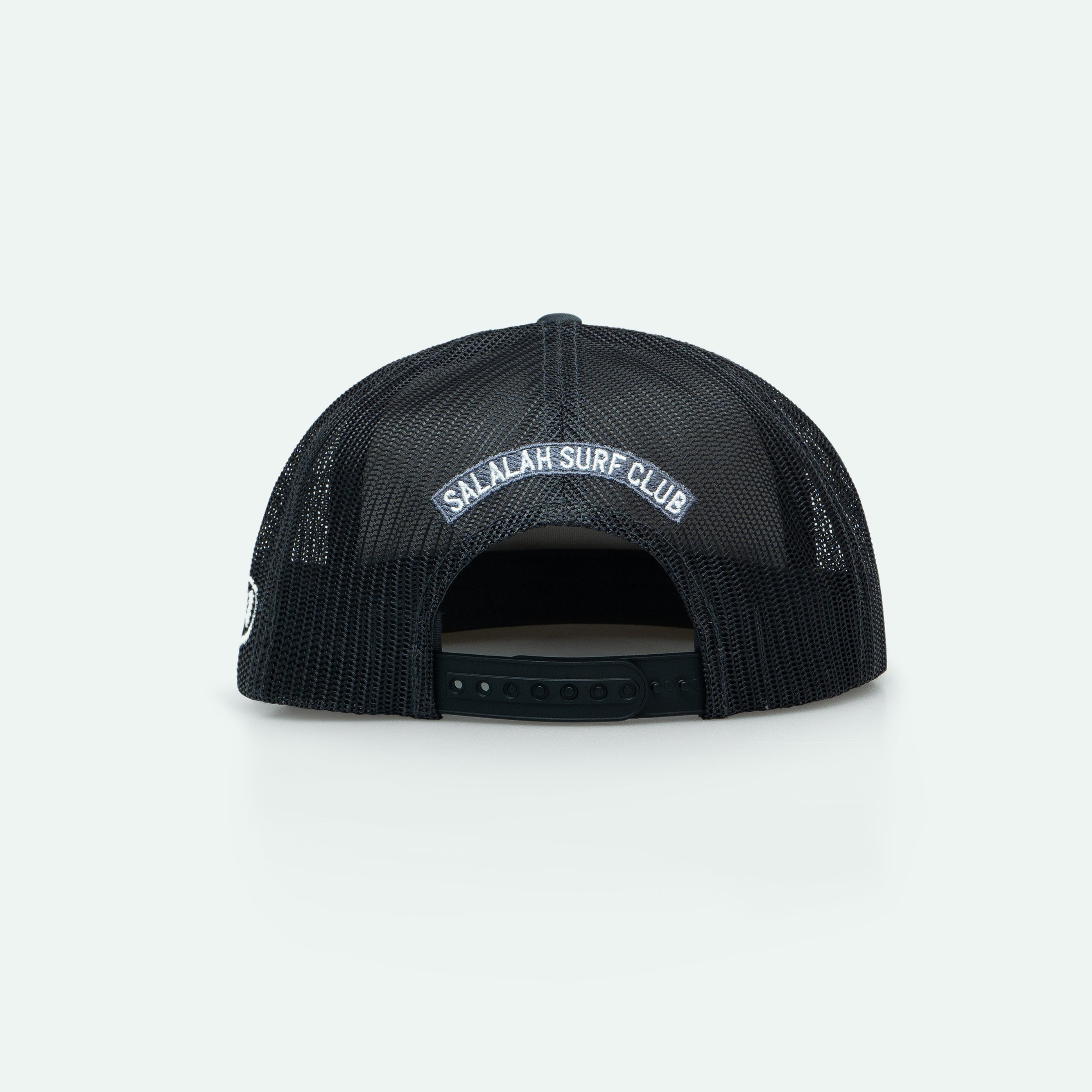 Salalah Surf Club Logo Midnight - Foam Trucker Hat - One8 - Vintage Arabian Streetwear