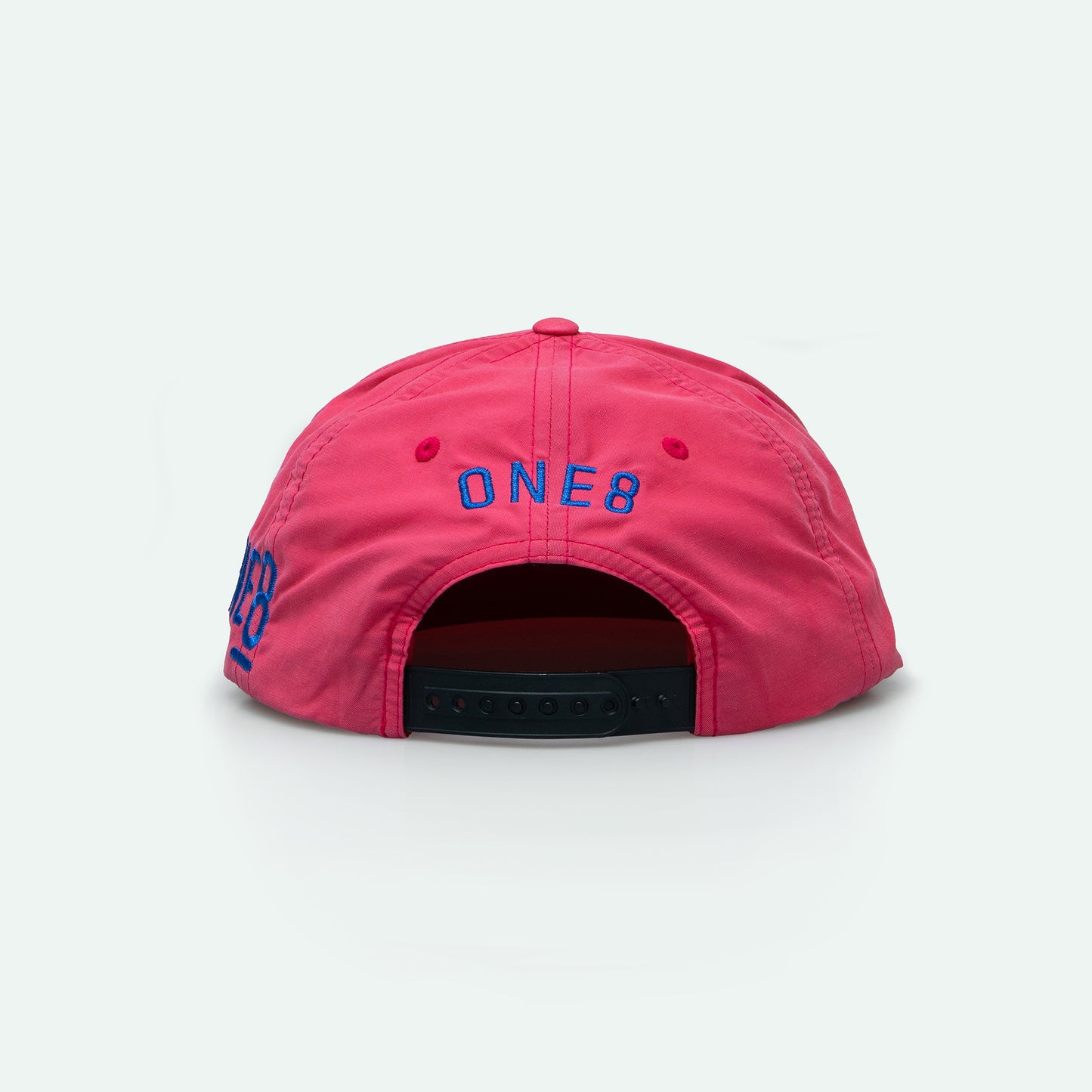 Salalah Surf Club pink grandad hat with circular logo, Gulf culture cap by One8