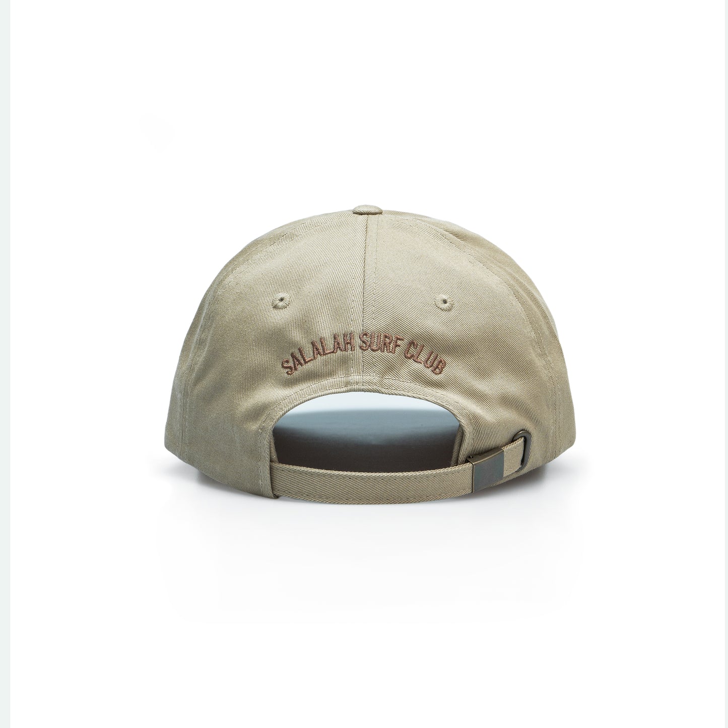 Salalah Surf Club dad hat with flat SSC logo, Gulf culture cap by One8