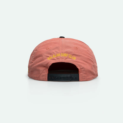 Salalah Surf Club vintage grandad hat with retro SSC branding, Omani culture cap by One8