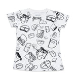Emirati برقع Ladies Tee: the traditional Emirati burqa and the classic cotton tshirt combined. One8