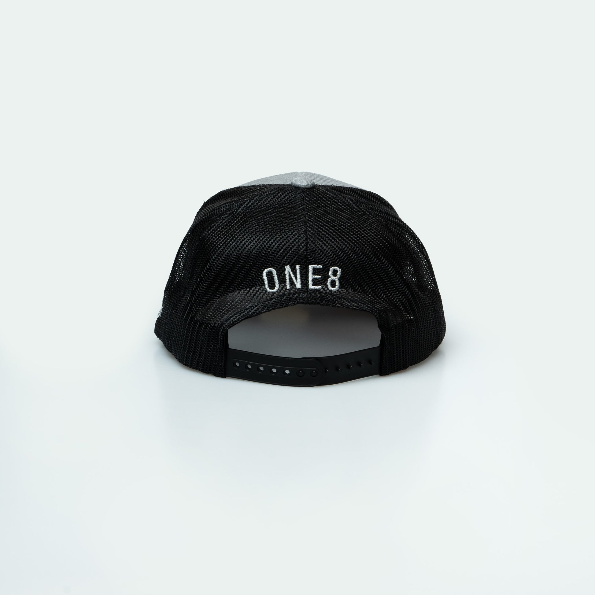 كاب دبي Dubai License Plate Curved Brim Meshback Trucker Hat - One8 Hat- Arabic pop culture