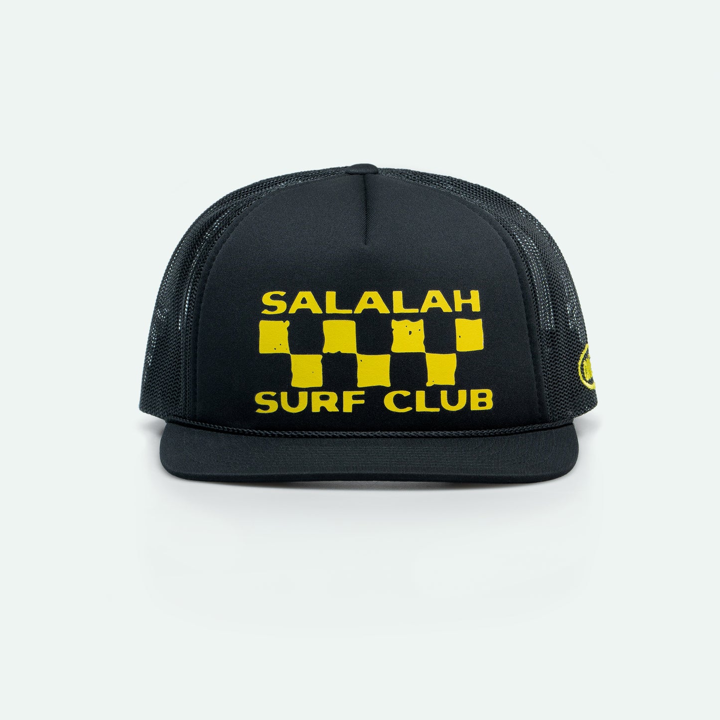 Salalah Surf Club racing foam trucker hat, Gulf culture cap by One8