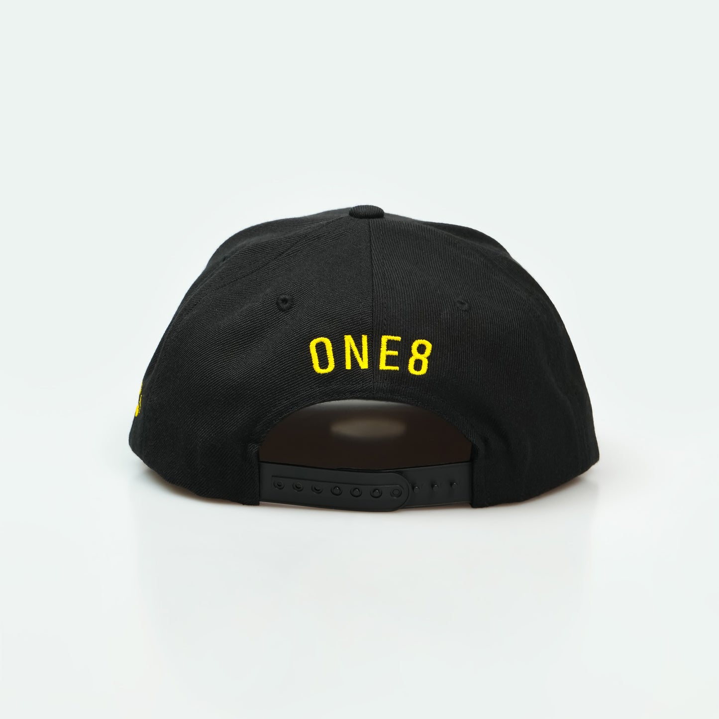 هدرز فلتر بس Emirati Street Racing Hat: Black trucker cap with bold Arabic text car culture One8 Hat