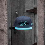 Jumeira Snapback with bold جميرا design, inspired by Dubai's laid-back coastal style One8 hat