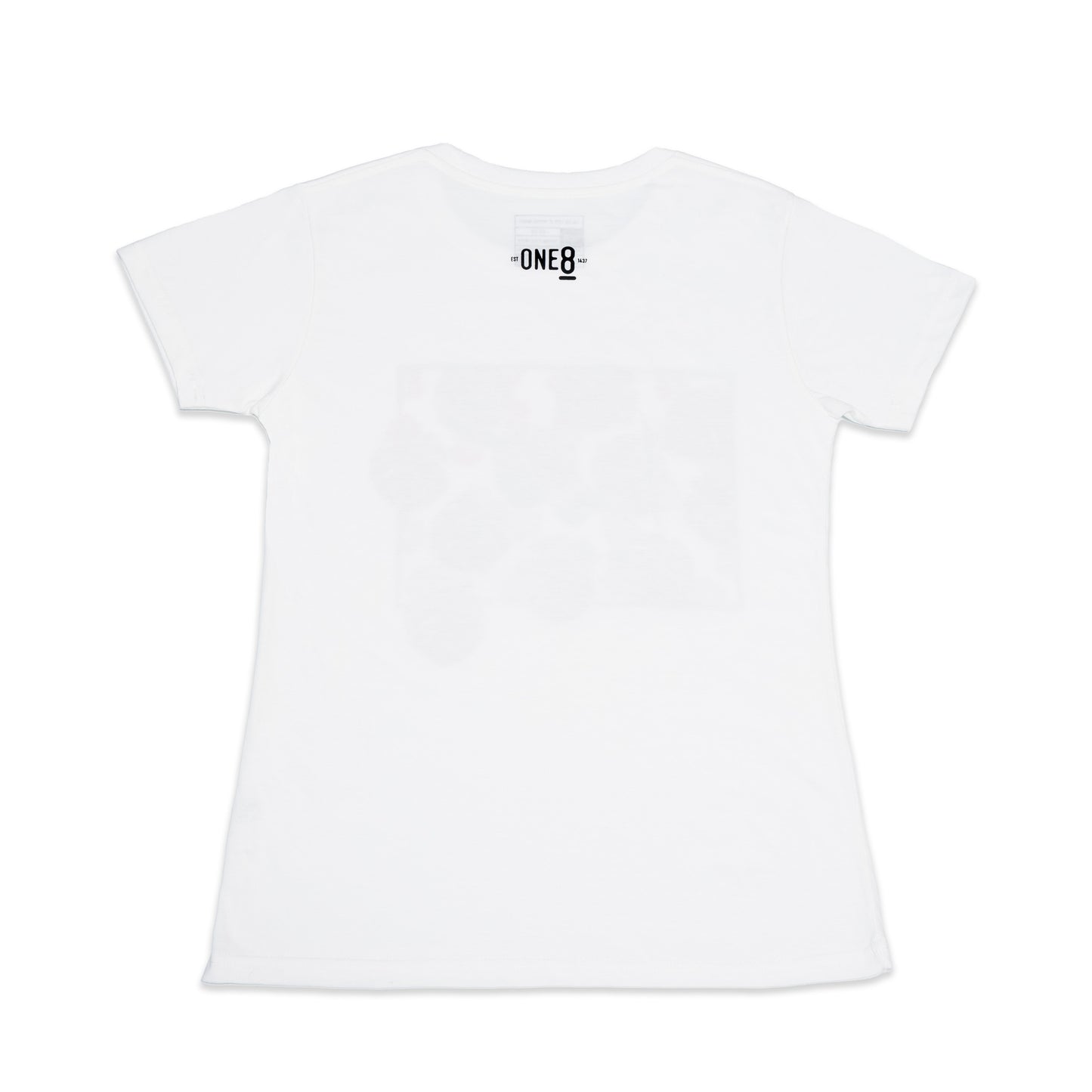 Women’s جميرا T-shirt with floral details, inspired by Dubai's iconic Jumeira & coastal beauty