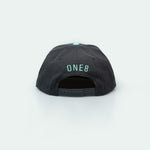Jumeira Snapback with bold جميرا design, inspired by Dubai's laid-back coastal style One8 hat