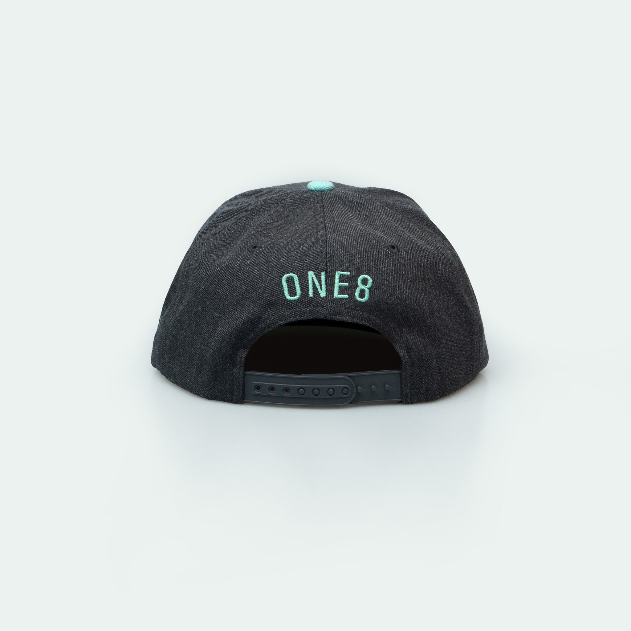 Jumeira Snapback with bold جميرا design, inspired by Dubai's laid-back coastal style One8 hat