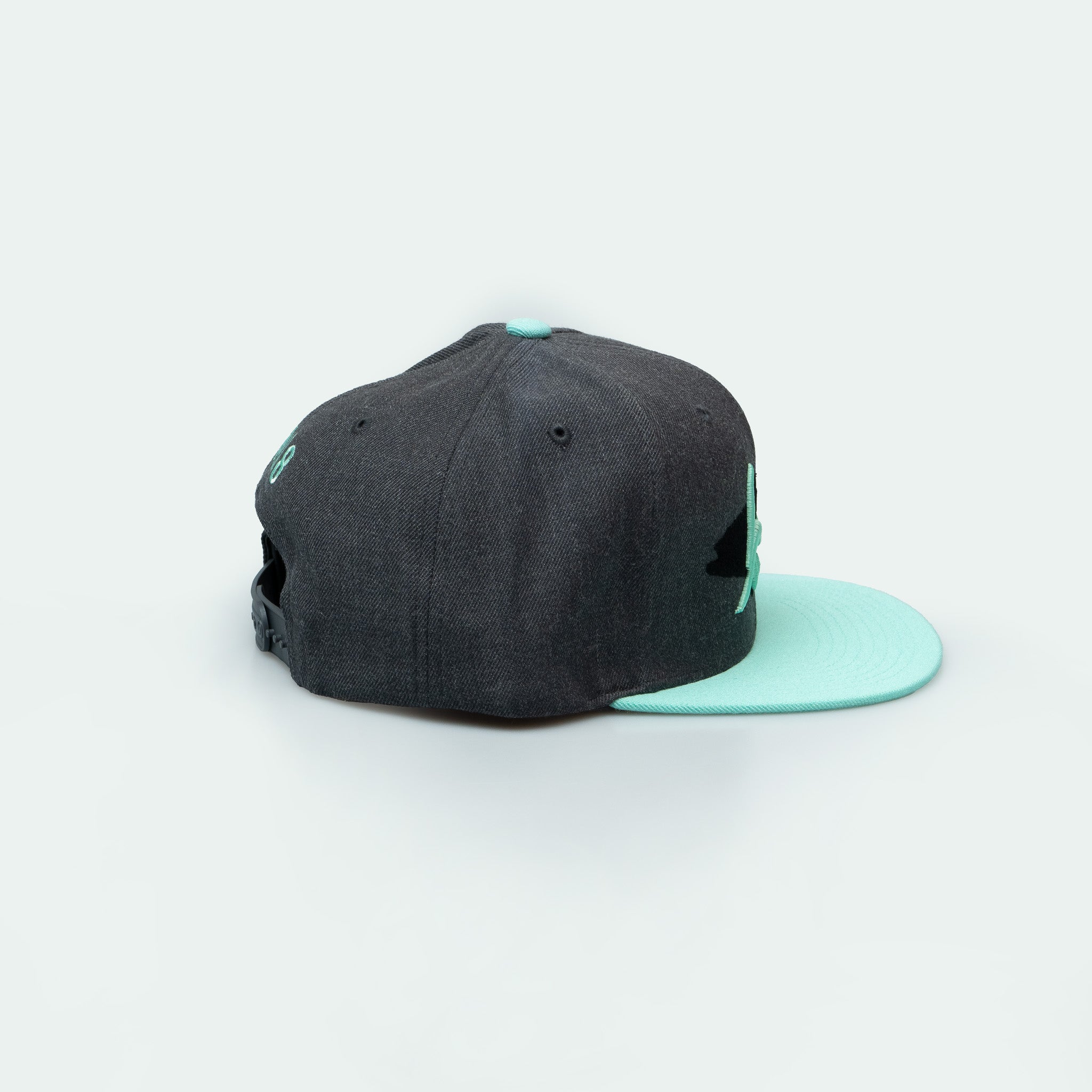 Jumeira Snapback with bold جميرا design, inspired by Dubai's laid-back coastal style One8 hat