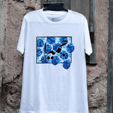Men’s Floral جميرا Jumeirah T-shirt celebrating the iconic جميرا neighborhood and its beach vibe.