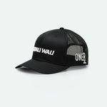 Khali Wali - Curved Brim Meshback Trucker Hat - One8 - Vintage Arabian Streetwear