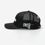 Khali Wali - Curved Brim Meshback Trucker Hat - One8 - Vintage Arabian Streetwear