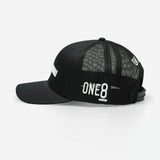 Khali Wali - Curved Brim Meshback Trucker Hat - One8 - Vintage Arabian Streetwear