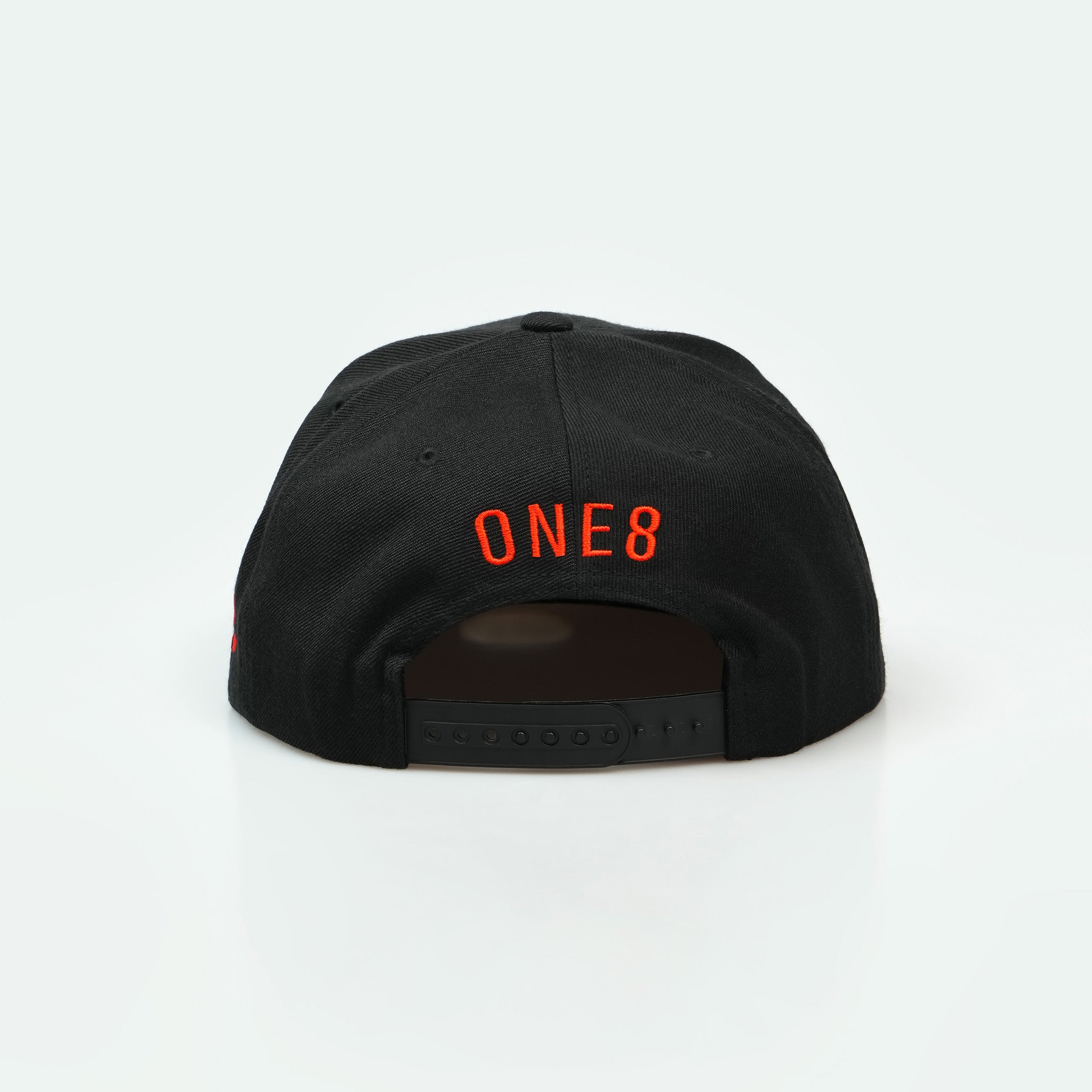 "مع نفسك truckerhat with Arabic calligraphy, a phrase meaning 'suit yourself' in Gulf slang One8 hat
