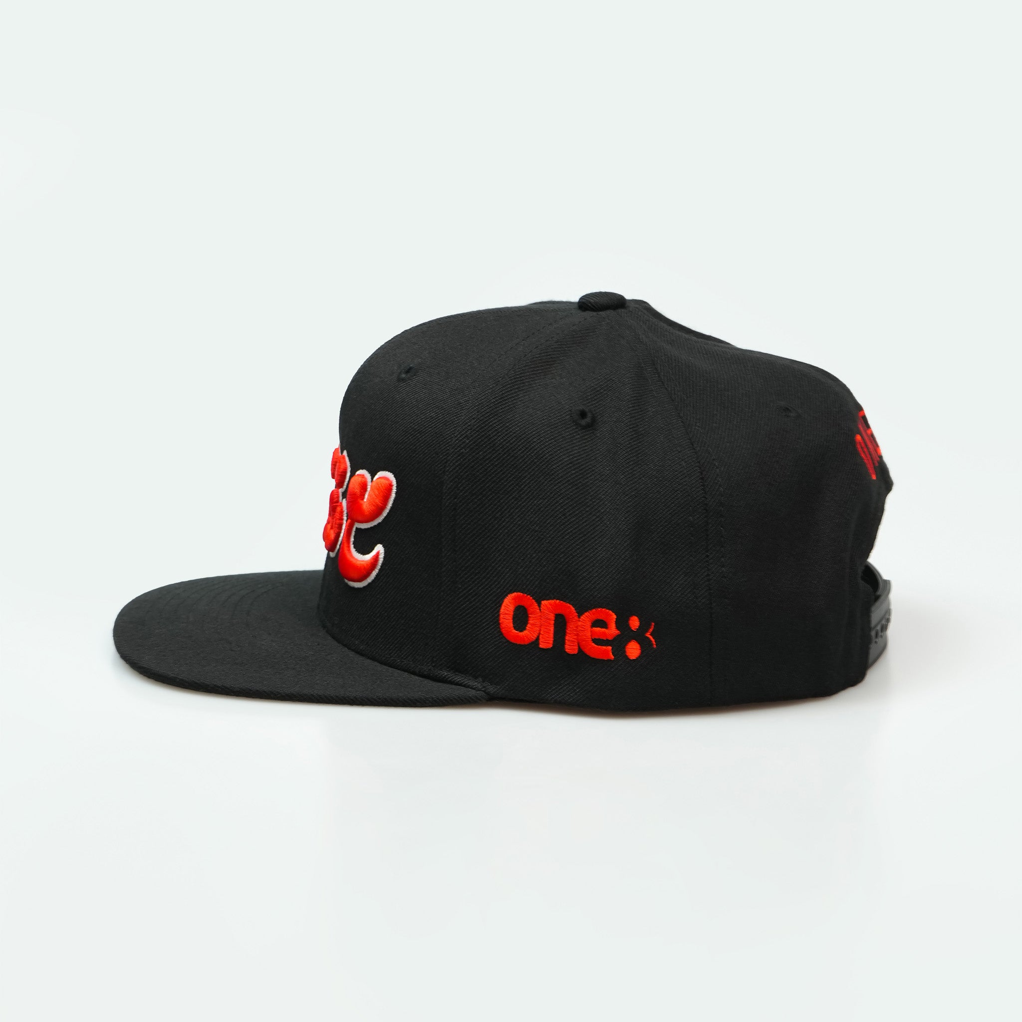 "مع نفسك truckerhat with Arabic calligraphy, a phrase meaning 'suit yourself' in Gulf slang One8 hat