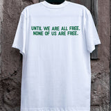Free Palestine Tee - White