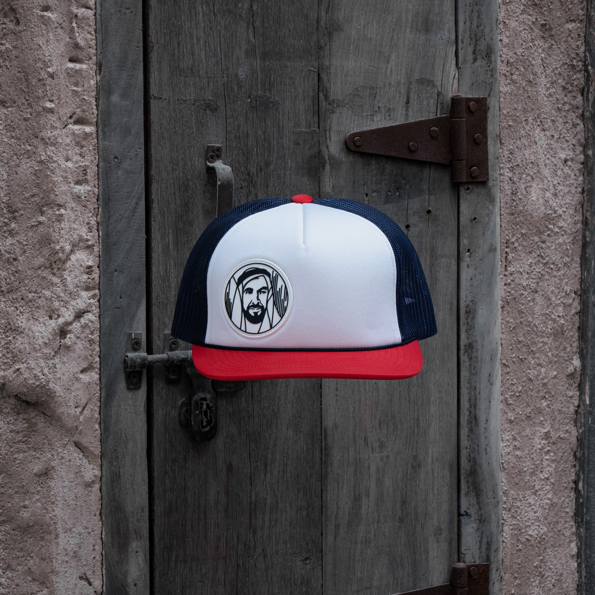 كاب الشيخ زايد Foam Trucker Hat icelebrating Sheikh Zayed, his vision and the UAE One8 Hat