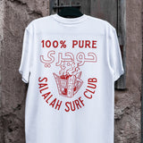 Salalah Surf Club Omani Gold Tee - One8 - Vintage Arabian Streetwear