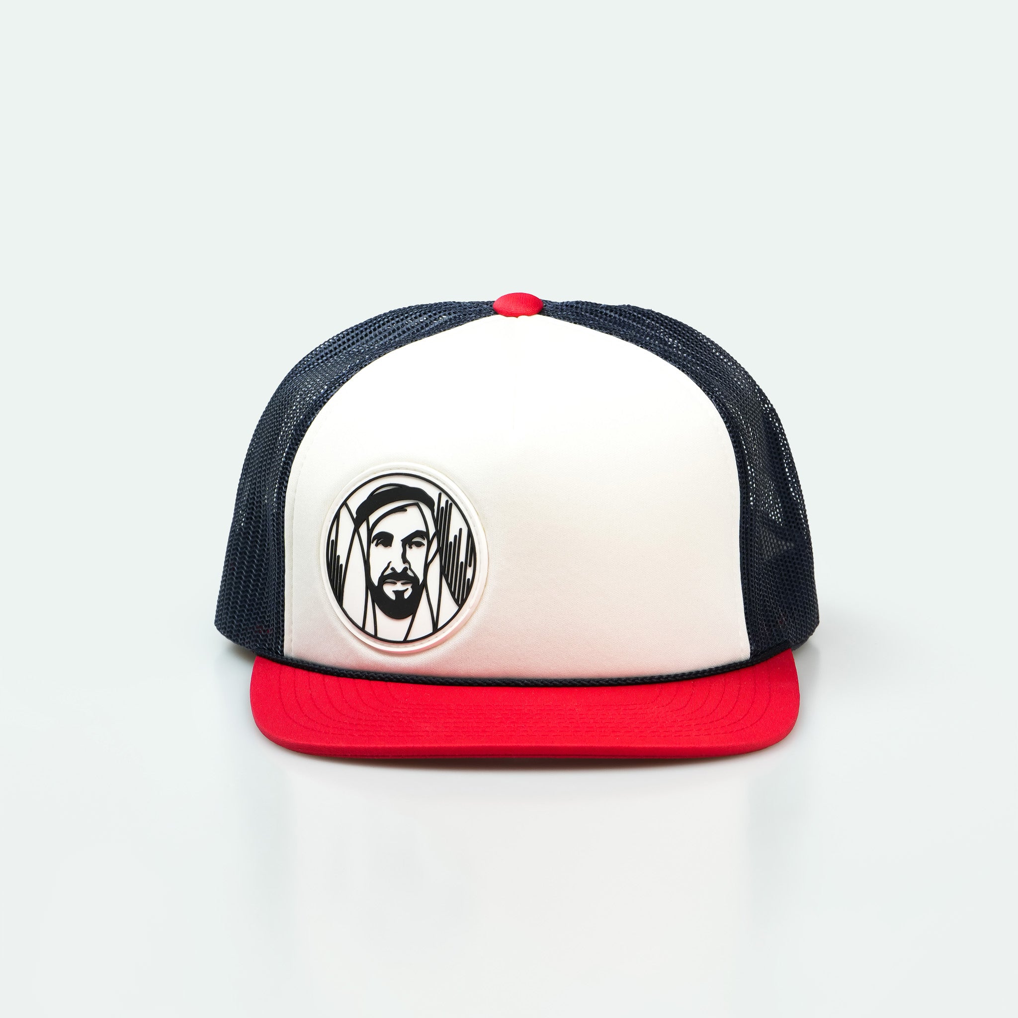 كاب الشيخ زايد Foam Trucker Hat icelebrating Sheikh Zayed, his vision and the UAE One8 Hat