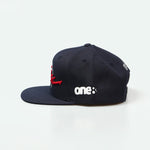 كاب ستة و خطين – UAE Street racing cap with Arabic calligraphy, One8 hat snapback flat brim