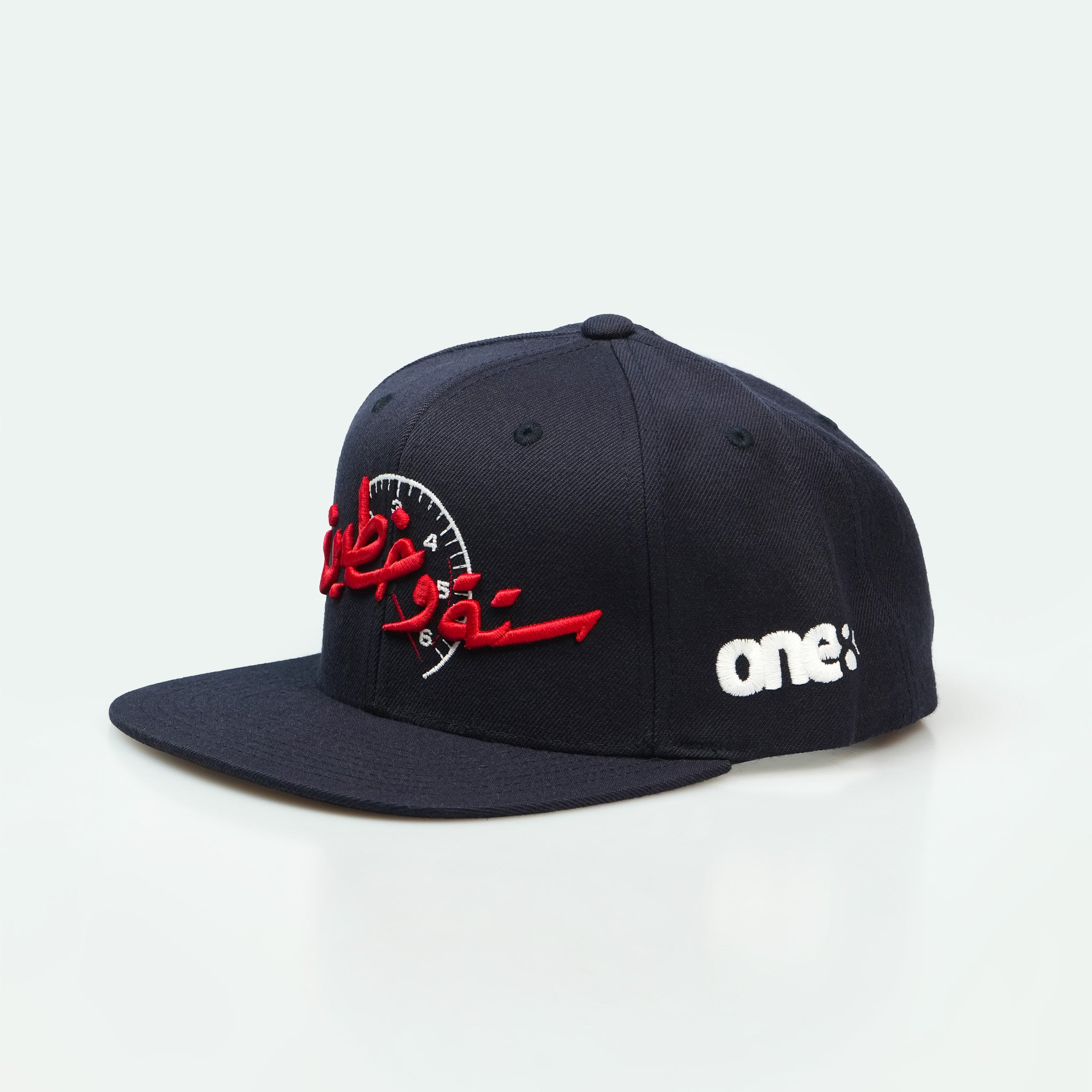 كاب ستة و خطين – UAE Street racing cap with Arabic calligraphy, One8 hat snapback flat brim