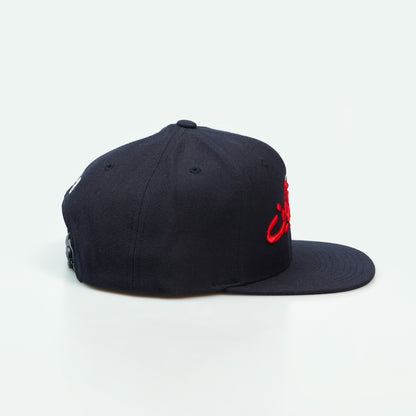 كاب ستة و خطين – UAE Street racing cap with Arabic calligraphy, One8 hat snapback flat brim
