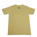 FJ45 Pickup T-Shirt – Beige T-shirt with a detailed شاص classic Landcruiser pickup design Tee One8