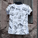 Emirati برقع Ladies Tee: the traditional Emirati burqa and the classic cotton tshirt combined. One8